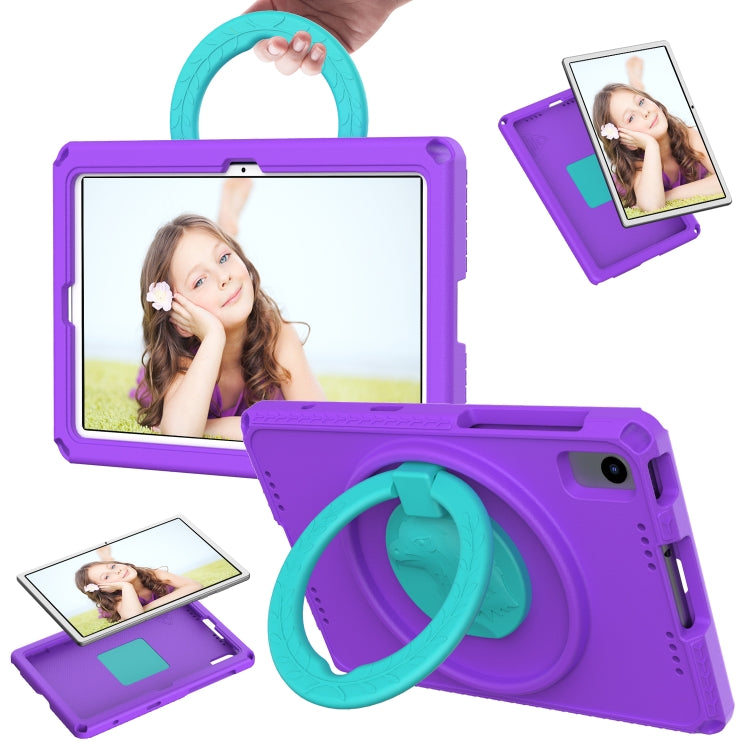 For Samsung Galaxy Tab S6 Lite 2024 EVA Hybrid PC Shockproof Tablet Case with Frame(Purple) - Other Galaxy Tab PC by buy2fix | Online Shopping UK | buy2fix