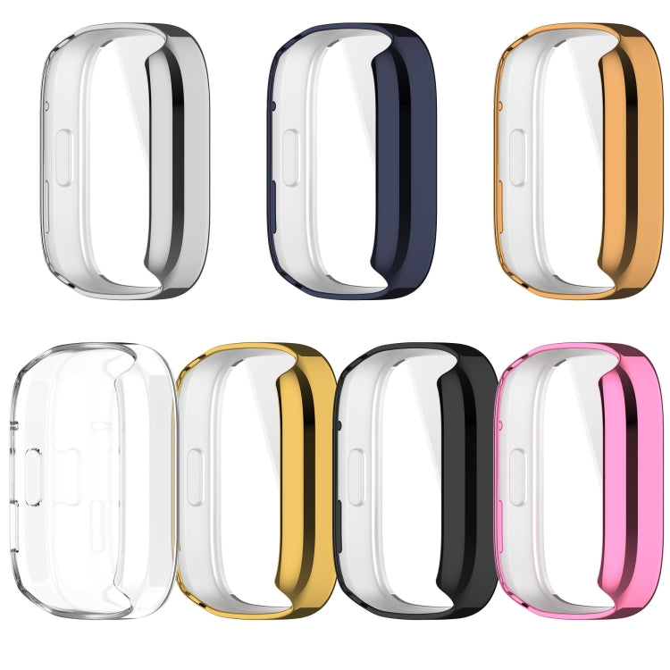 For Redmi Watch 3 TPU Fully Enclosed Watch Protective Case(Transparent) - Watch Cases by buy2fix | Online Shopping UK | buy2fix