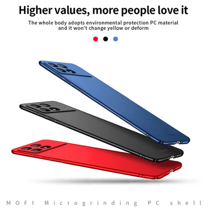 For Xiaomi Redmi K70 / K70 Pro MOFI Micro-Frosted PC Ultra-thin Hard Phone Case(Blue) - K70 Pro Cases by MOFI | Online Shopping UK | buy2fix