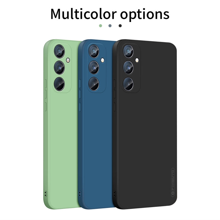 For Samsung Galaxy S24 FE 5G PINWUYO Sense Series Liquid Silicone TPU Phone Case(Green) - Galaxy S24 FE 5G Cases by PINWUYO | Online Shopping UK | buy2fix