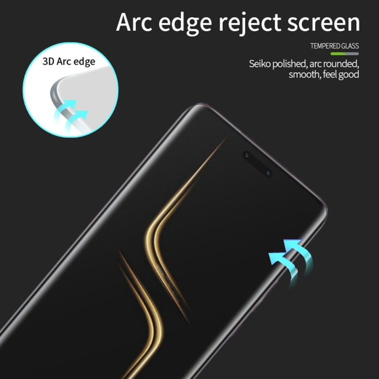 For Honor Magic6 Ultimate / Magic6 RS PINWUYO 9H 3D Hot Bending Tempered Glass Film(Black) - Honor Tempered Glass by PINWUYO | Online Shopping UK | buy2fix