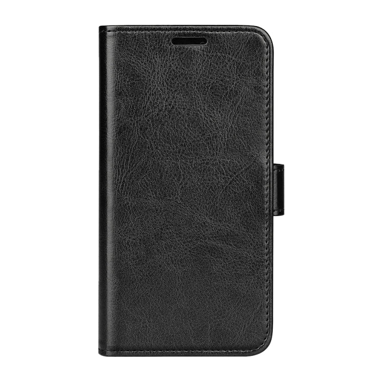 For iPhone 16 Pro Max R64 Texture Horizontal Flip Leather Phone Case(Black) - iPhone 16 Pro Max Cases by buy2fix | Online Shopping UK | buy2fix