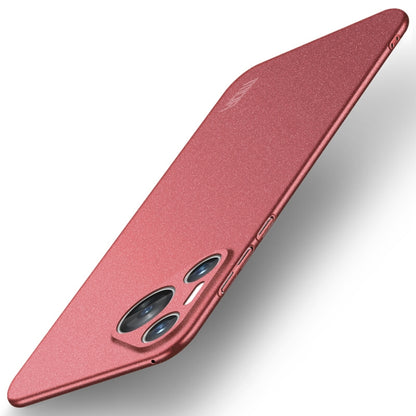 For Huawei P70 Pro MOFI Fandun Series Frosted PC Ultra-thin All-inclusive Phone Case(Red) - Huawei Cases by MOFI | Online Shopping UK | buy2fix