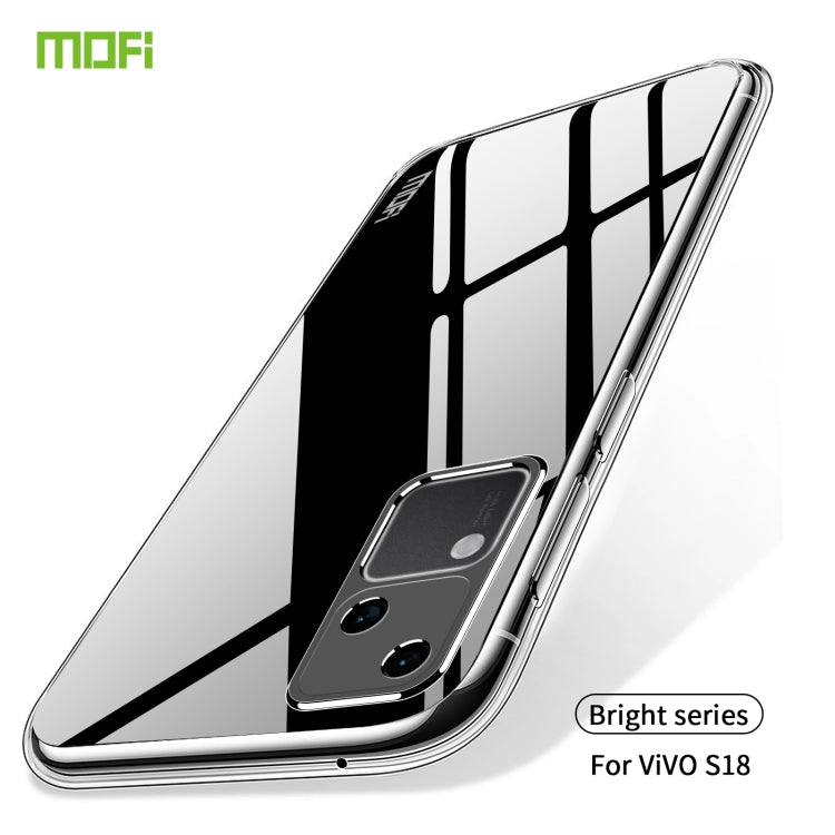 For vivo  S18 MOFI Ming Series Ultra-thin TPU Phone Case(Transparent) - vivo Cases by MOFI | Online Shopping UK | buy2fix