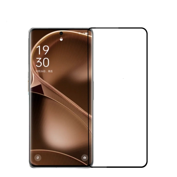 For Xiaomi Poco X6 MOFI 9H 2.5D Full Screen Tempered Glass Film(Black) -  by MOFI | Online Shopping UK | buy2fix
