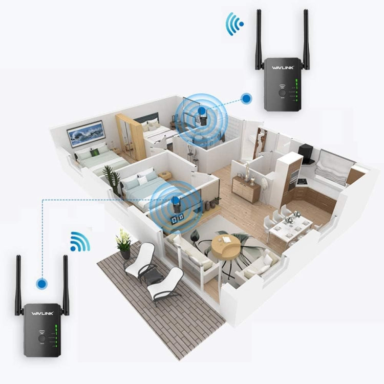 Wavlink WN578R2 With 2 External Antennas N300 Wireless AP/Range Extender/Router, Plug:AU Plug - Wireless Routers by WAVLINK | Online Shopping UK | buy2fix