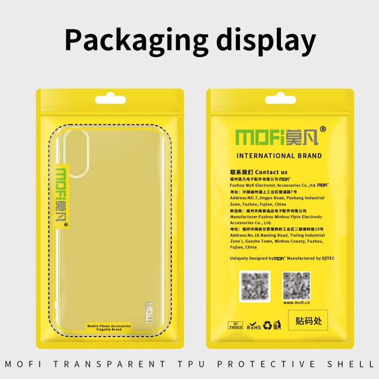 For Sony Xperia 10 VI MOFI Ming Series Ultra-thin TPU Phone Case(Transparent) - Sony Cases by MOFI | Online Shopping UK | buy2fix