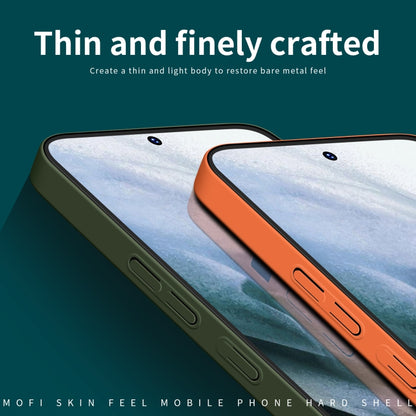 For Samsung Galaxy S23 Ultra 5G MOFI Qin Series Skin Feel All-inclusive PC Phone Case(Orange) - Galaxy S23 Ultra 5G Cases by MOFI | Online Shopping UK | buy2fix