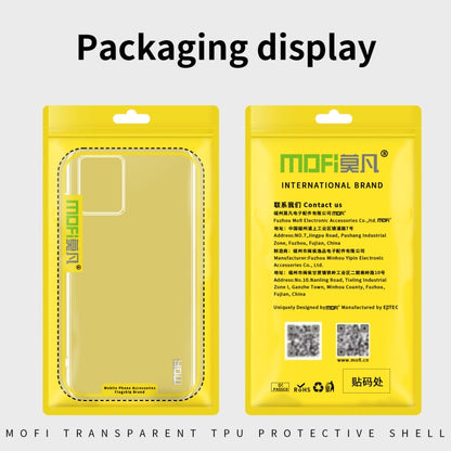 For Motorola Moto G24/G04 MOFI Ming Series Ultra-thin TPU Phone Case(Transparent) - Motorola Cases by MOFI | Online Shopping UK | buy2fix