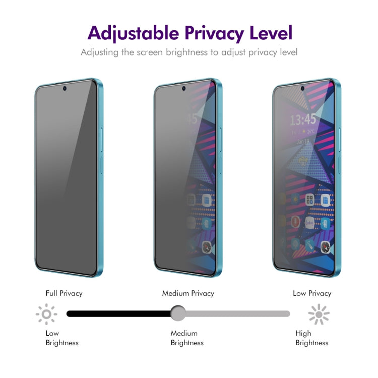 For Redmi K70 / K70e / K70 Pro 5pcs ENKAY Hat-Prince 28 Degree Anti-peeping Privacy Silk Screen Tempered Glass Film -  by ENKAY | Online Shopping UK | buy2fix