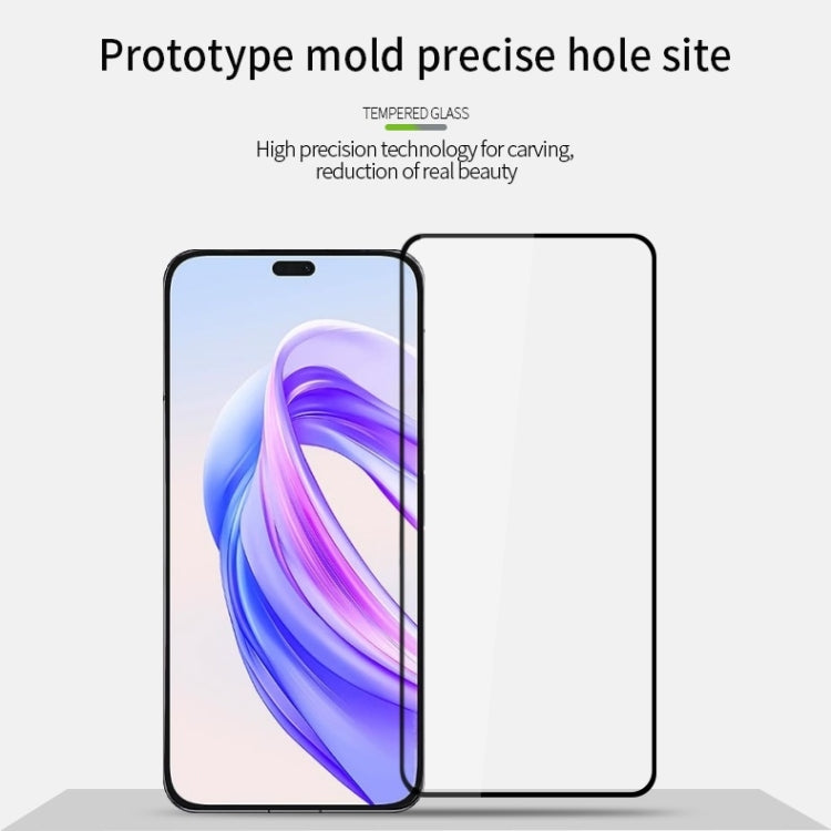 For Honor X50i+ / Play 8T Pro PINWUYO 9H 2.5D Full Screen Tempered Glass Film(Black) - Honor Tempered Glass by PINWUYO | Online Shopping UK | buy2fix