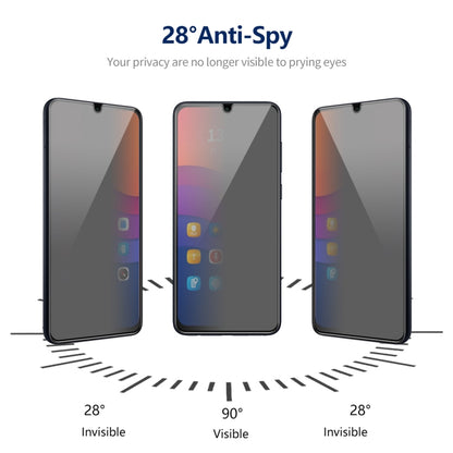 For Samsung Galaxy A15 4G / 5G 2pcs ENKAY Hat-Prince 360 Degree Anti-peeping Privacy Full Screen Tempered Glass Film - Galaxy Tempered Glass by ENKAY | Online Shopping UK | buy2fix