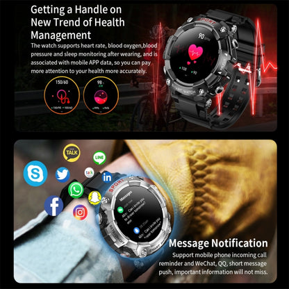 T96 1.52 inch Amoled Screen 2 in 1 Bluetooth Earphone Smart Watch(Black) - Smart Watches by buy2fix | Online Shopping UK | buy2fix