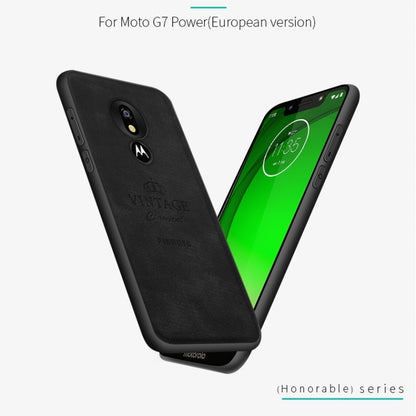 PINWUYO Shockproof Waterproof Full Coverage PC + TPU + Skin Protective Case for Motorola Moto G7 Power (Eurasian Version)(Gray) - Motorola Cases by PINWUYO | Online Shopping UK | buy2fix