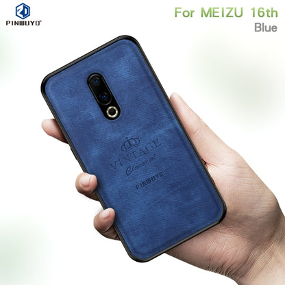 PINWUYO Shockproof Waterproof Full Coverage PC + TPU + Skin Protective Case for Meizu 16th(Red) - Meizu by PINWUYO | Online Shopping UK | buy2fix