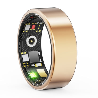 R11M SIZE 8 Smart Ring, Support Heart Rate / Blood Oxygen / Sleep / Multiple Sports Modes(Gold) - Smart Rings / Smart Telephones by buy2fix | Online Shopping UK | buy2fix