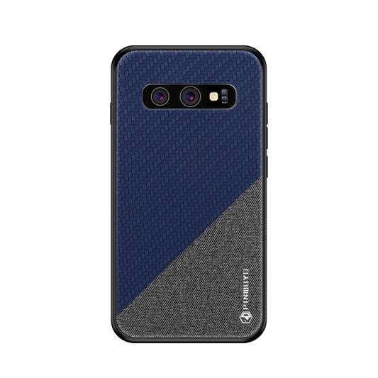 PINWUYO Honors Series Shockproof PC + TPU Protective Case for Galaxy S10(Blue) - Galaxy Phone Cases by PINWUYO | Online Shopping UK | buy2fix