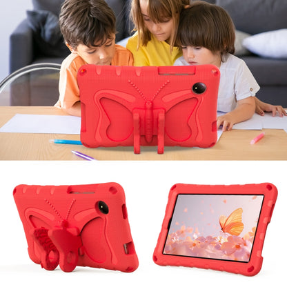 For Xiaomi Redmi Pad SE 8.7 2024 Butterfly Bracket EVA Shockproof Tablet Case(Red) - More Tablet Cases by buy2fix | Online Shopping UK | buy2fix