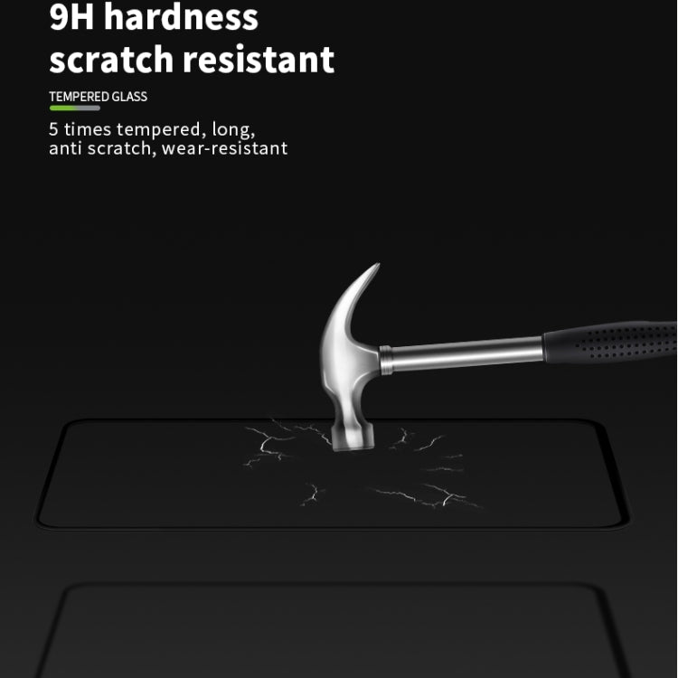 PINWUYO 9H 3D Curved Tempered Glass Film for XIAOMI RedMi NOTE7/Note7 Pro（black） -  by PINWUYO | Online Shopping UK | buy2fix