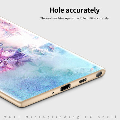 MOFI Frosted PC Ultra-thin Hard Case for Galaxy Note10(Gold) - Galaxy Phone Cases by MOFI | Online Shopping UK | buy2fix