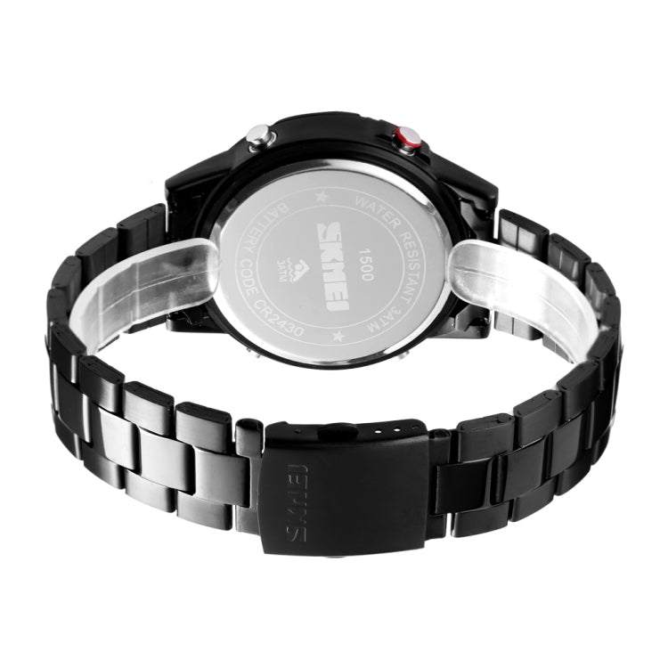 SKMEI 1500 Men Smart Watch Fashion Leisure Bluetooth Call Message Reminds Watch Men(Black) - Sport Watches by SKMEI | Online Shopping UK | buy2fix