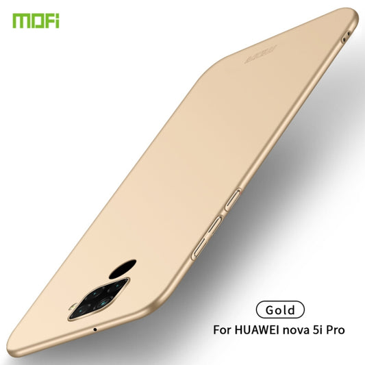 MOFI Frosted PC Ultra-thin Hard Case for Huawei Nova 5i Pro(Gold) - Huawei Cases by MOFI | Online Shopping UK | buy2fix