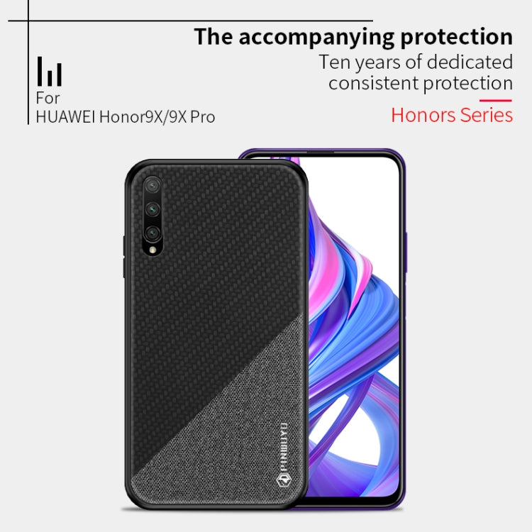 PINWUYO Honors Series Shockproof PC + TPU Protective Case for Huawei Honor 9X / Honor 9X Pro(Red) - Honor Cases by PINWUYO | Online Shopping UK | buy2fix