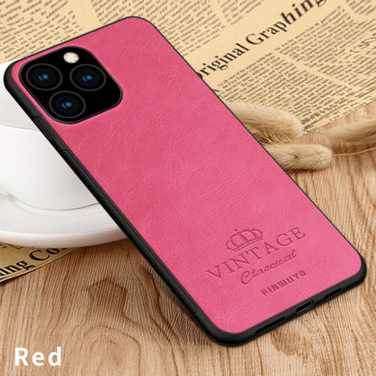 For iPhone 11 Pro Max PINWUYO Pin Rui Series Classical Leather, PC + TPU + PU Leather Waterproof And Anti-fall All-inclusive Protective Shell (Red) - iPhone 11 Pro Max Cases by PINWUYO | Online Shopping UK | buy2fix