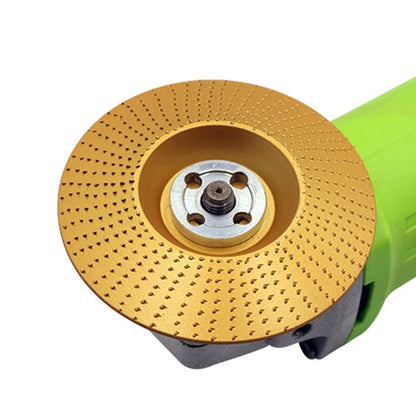 Woodworking Sanding Thorn Disk Angle Grinder Thorn Disk Plastic Grinding Disk Polishing Disk, Style:Arc(Gold) - Abrasive Tools & Accessories by buy2fix | Online Shopping UK | buy2fix