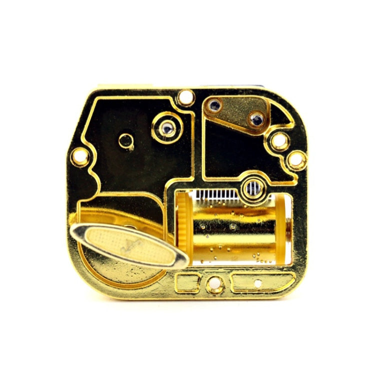 Eight-tone Gold-plated Bar Repair Parts DIY Sky City Paperback Music Box(Love Story) - Music Box by buy2fix | Online Shopping UK | buy2fix