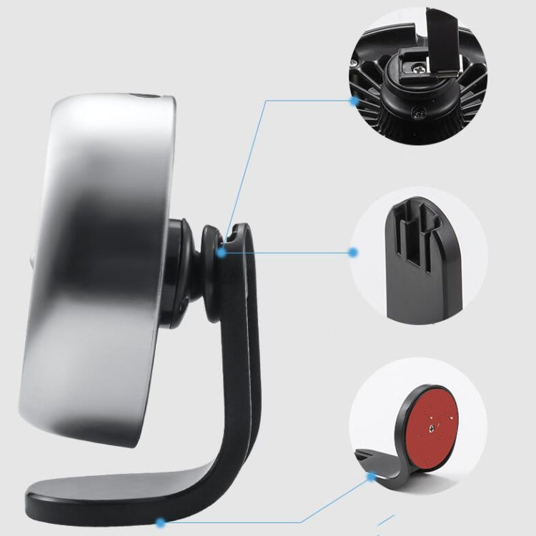 Automobile Multi-function Electric Fan Car Air Outlet USB Interface Mini Fan(Black) - Heating & Fans by buy2fix | Online Shopping UK | buy2fix