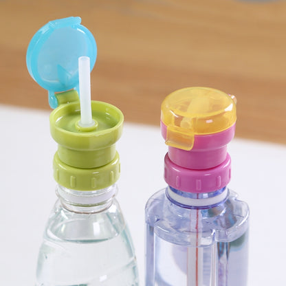 Children Portable Bottled Drinks Anti-overflow Anti-squash Replacement Straw Cap(Green) - Drinking Tools by buy2fix | Online Shopping UK | buy2fix