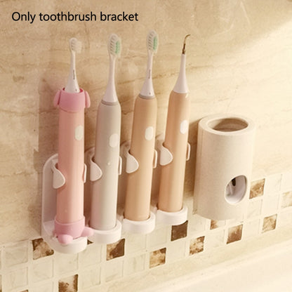 Simple Wall-mounted Easy-to-clean Electric Toothbrush Holder - Shelves by buy2fix | Online Shopping UK | buy2fix