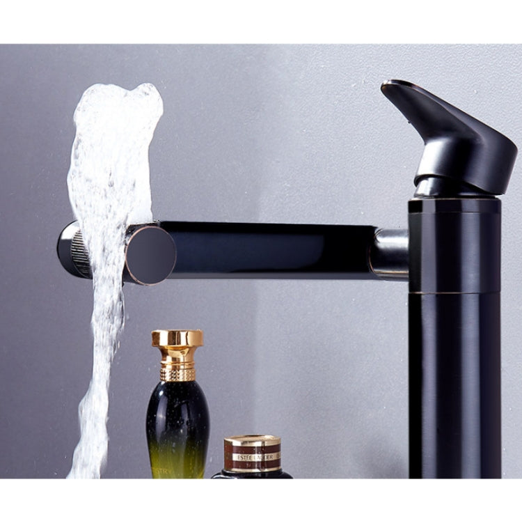 Universal Swivel Faucet Bathroom Hot & Cold Dual-Out Mode Faucet, Specification: Short HT-90560 - Faucets & Accessories by buy2fix | Online Shopping UK | buy2fix