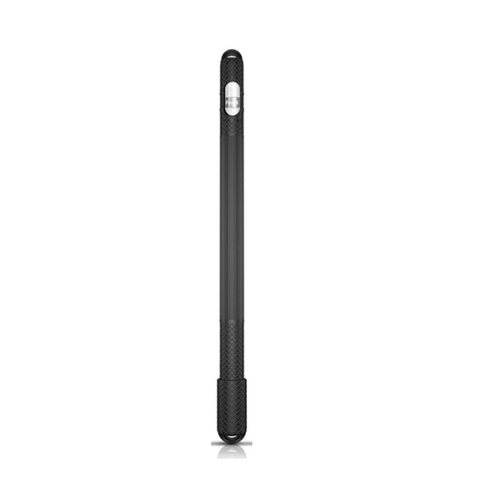 5 PCS Stylus Silicone Protective Case For Apple Pencil 1(Black) - Pencil Accessories by buy2fix | Online Shopping UK | buy2fix