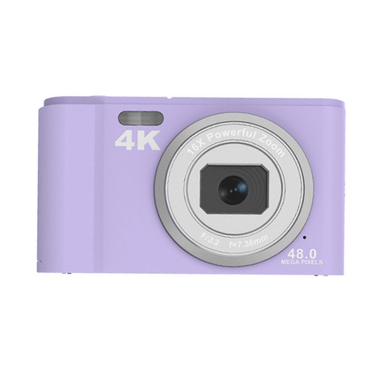 DC303A 2.8-Inch 4K 16X Zoom HD Digital Camera Mini Children Photography Camera EU Plug(Purple Blue) - Children Cameras by buy2fix | Online Shopping UK | buy2fix