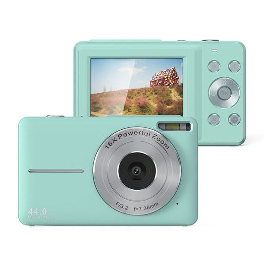 DC403L-AF 2.4-Inch 16X Zoom HD Digital Camera Mini Children Photography Camera US Plug(Green) - Children Cameras by buy2fix | Online Shopping UK | buy2fix