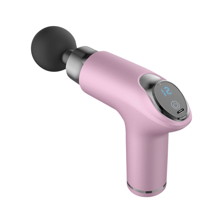 PS818 Variable Speed Vibrating Mini Muscle Fascia Relax Massager, Specification: 12 Gear (Pink) - Massage gun & Accessories by buy2fix | Online Shopping UK | buy2fix
