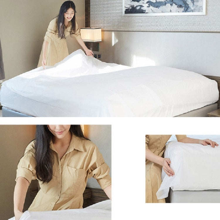 2 PCS Travel Hotel Supplies Disposable Anti-dirty Pillowcase Sheet Quilt Cover Sheet For 1 Person 160x220cm - Bedding by buy2fix | Online Shopping UK | buy2fix