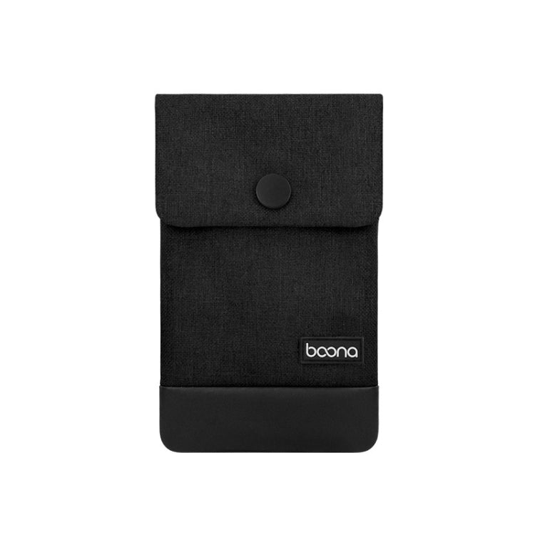 Baona Waterproof Data Cable Protective Bag, Spec: Hidden Buckle Small (Black) - Digital Storage Bag by Baona | Online Shopping UK | buy2fix