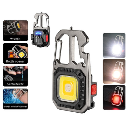 E-SMARTER W5138 Mini Bright Light Portable Flashlight, Specification: Black+Bracket - Mini Flashlight by E-SMARTER | Online Shopping UK | buy2fix