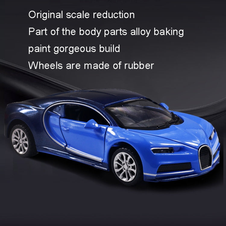 1:36 Simulation Alloy Sports Car Model Children Toy Car Baking Cake Decorative Ornament(Matte Black) - Model Toys by buy2fix | Online Shopping UK | buy2fix