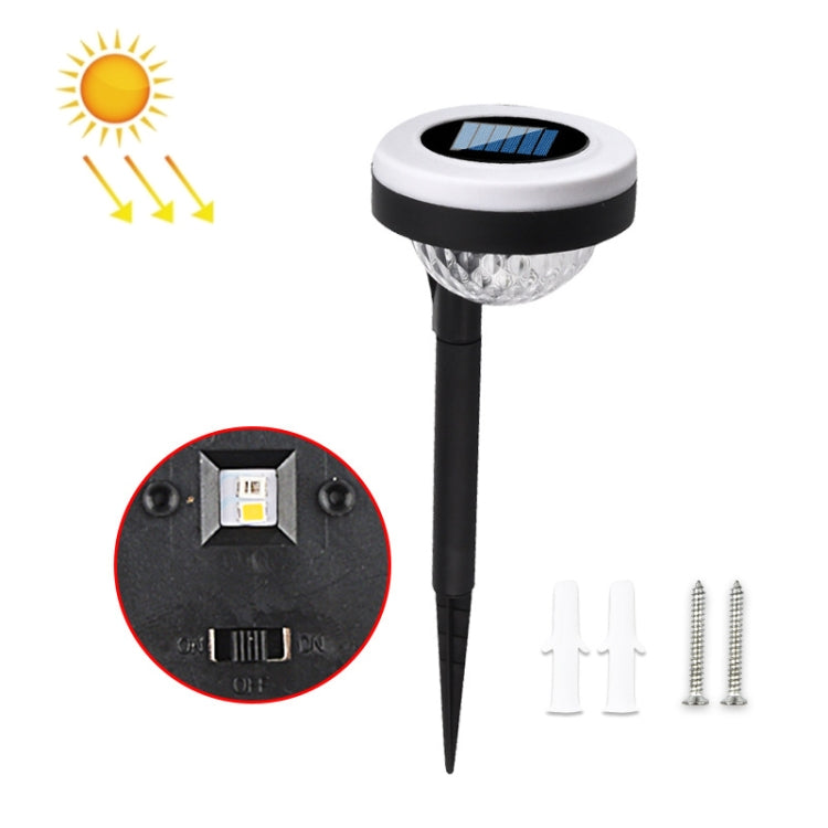 Outdoor Solar LED Dual Light Source Ground Plug Light, Model: JG04801 Color Light - Solar Lights by buy2fix | Online Shopping UK | buy2fix