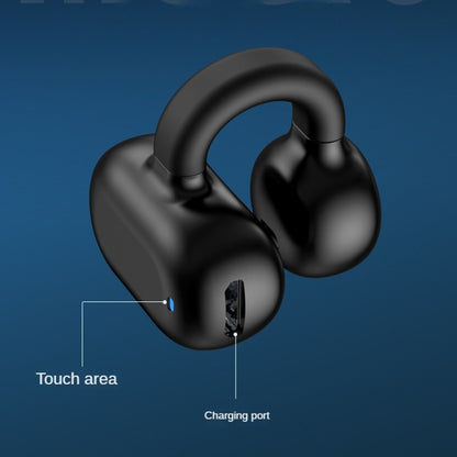 Z28 Wireless Ear Clip Type Single-Ear Bluetooth 5.3 Earphone(Black Box Packag) - Bluetooth Earphone by buy2fix | Online Shopping UK | buy2fix