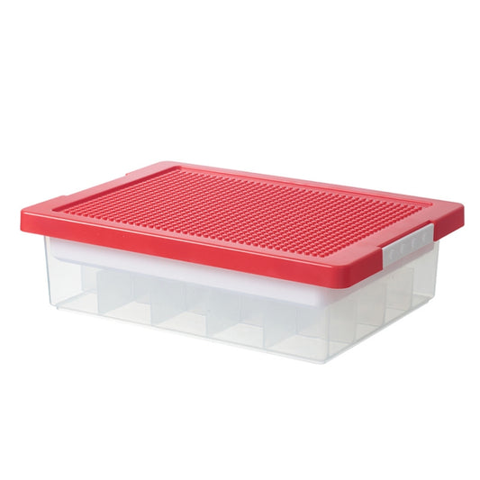 Children Toy Parts Building Blocks Storage Box(Red) - Storage Boxes by buy2fix | Online Shopping UK | buy2fix