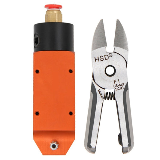 HSD MS-5+F1 Cut Plastic Set 2 In 1 Pneumatic Snip Plier Cutting Metal Plastic Model Scissor Tool - Pliers by HSD | Online Shopping UK | buy2fix