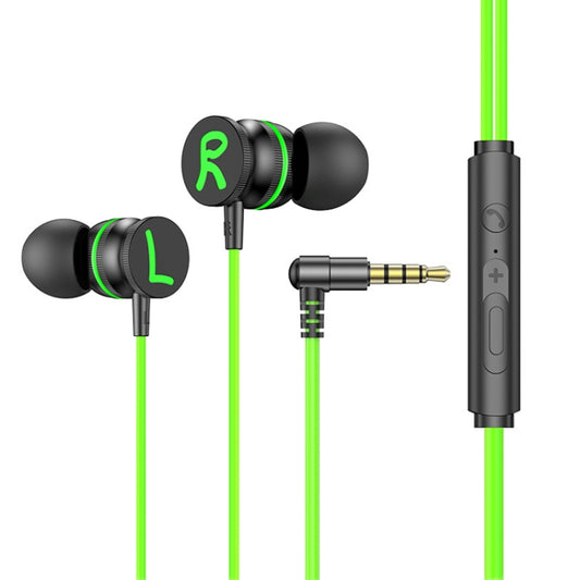 TS6600A 3.55mm Round Hole In-Ear Heavy Bass In-Line Gaming Earphones - In Ear Wired Earphone by buy2fix | Online Shopping UK | buy2fix