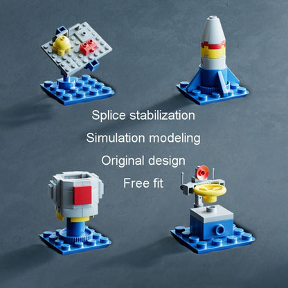 LELE BROTHER 1059 Granules Children Assembling Educational Spaceship Model Toys Building Blocks - Building Blocks by buy2fix | Online Shopping UK | buy2fix