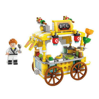 LELE BROTHER Children Assembling Mini City Street Scene Building Blocks, Style: 8613-7 Kebab Car - Building Blocks by LELE BROTHER | Online Shopping UK | buy2fix