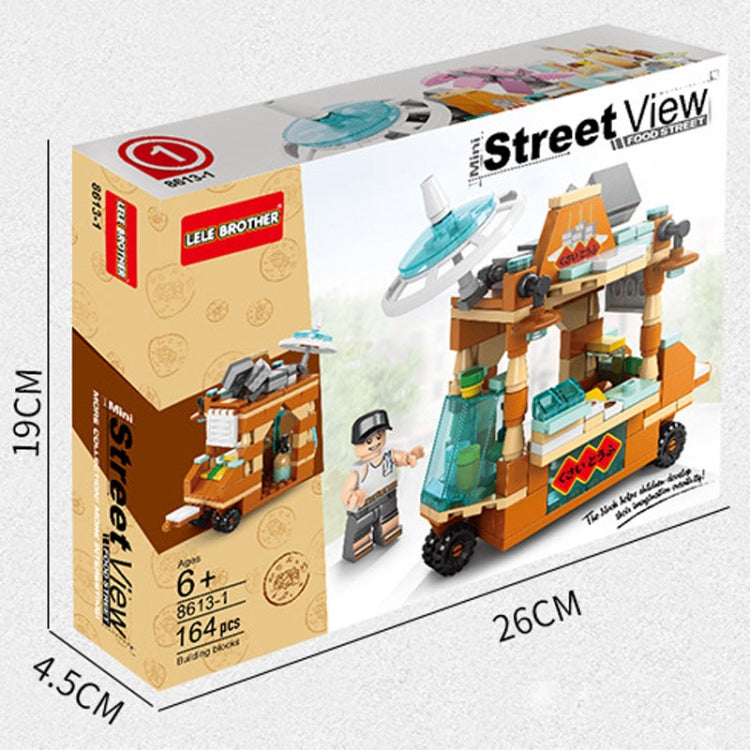 LELE BROTHER Children Assembling Mini City Street Scene Building Blocks, Style: 8537-2 Flower Shop - Building Blocks by LELE BROTHER | Online Shopping UK | buy2fix